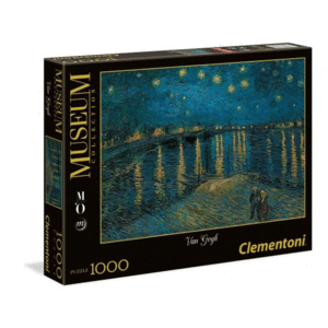 ROMPECABEZAS 1000 PZAS STARRY NIGHT ON THE RHONE VAN GOGH CLEMENTONI MUSEUM