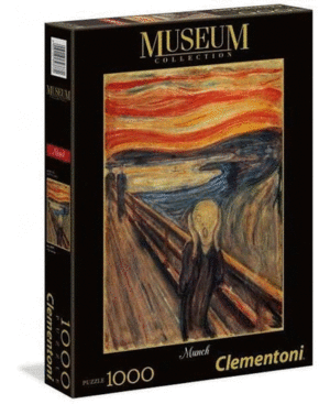 ROMPECABEZAS 1000 PZAS THE SCREAM MUNCH CLEMENTONI MUSEUM