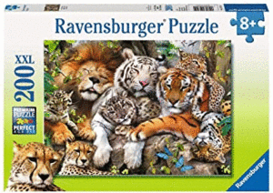 ROMPECABEZAS 200 PZAS LA SIESTA DE LOS FELINOS RAVENSBURGER