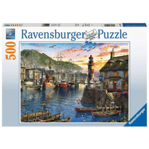 ROMPECABEZAS 500 PZAS AMANECER EN EL PUERTO RAVENSBURGER