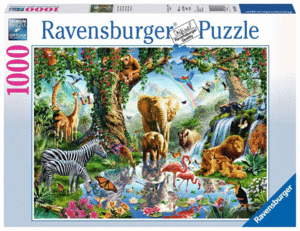 ROMPECABEZAS 1000 PZAS AVENTURAS EN LA SELVA RAVENSBURGER