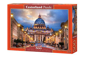 ROMPECABEZAS 500 PZAS. THE BASILICA OF ST. PETER CASTORLAND