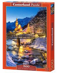 ROMPECABEZAS 500 PZAS. NIGHT IN RAMSAU GERMANY CASTORLAND