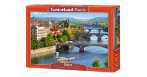 ROMPECABEZAS 500 PZAS VIEW OF BRIDGES IN PRAGUE CASTORLAND