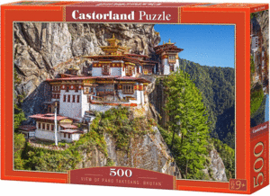 ROMPECABEZAS 500 PZAS VIEW OF PARO TAKTSANG, BHUTAN CASTORLAND