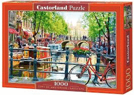 ROMPECABEZAS 1000 PZAS. AMSTERDAM LANDSCAPE CASTORLAND