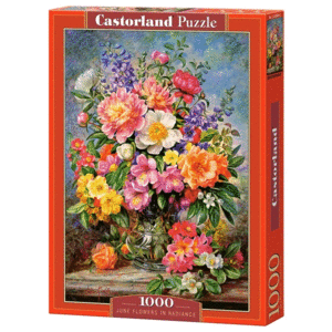 ROMPECABEZAS 1000 PZAS JUNE FLOWERS IN RADIANCE CASTORLAND