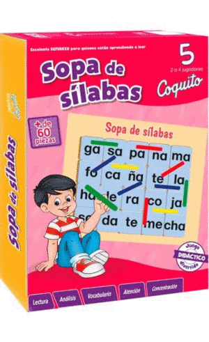 SOPA DE SILABAS