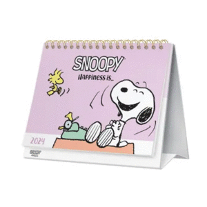 CALENDARIO 2024 ESCRITORIO SNOOPY