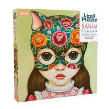 ROMPEZABEZAS 1000 PZAS. CAT GIRL FLOWER