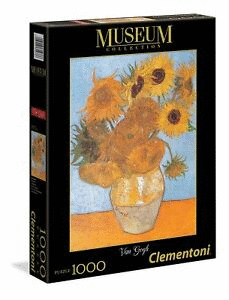 ROMPECABEZAS 1000 PZAS VAN GOGH SUN FLOWERS CLEMENTONI