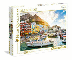 ROMPECABEZAS 1500 PZAS CAPRI CLEMENTONI