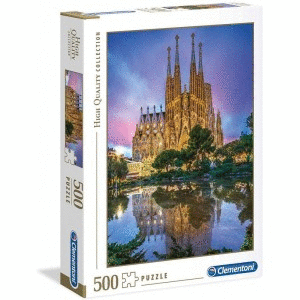 ROMPECABEZAS 500 PZAS SAGRADA FAMILIA, BARCELONA CLEMENTONI