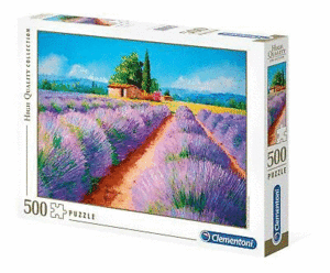 ROMPECABEZAS 500 PZAS AROMA DE LAVANDA CLEMENTONI