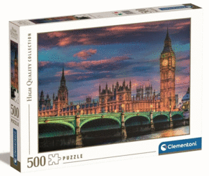 ROMPECABEZAS 500 PZAS EL PARLAMENTO DE LONDRES CLEMENTONI