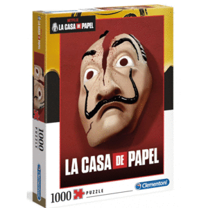 ROMPECABEZAS 1000 PZAS LA CASA DE PAPEL 2 CLEMENTONI