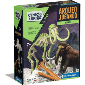 ARQUEOJUGANDO MAMUT BRILLA EN LA OSCURIDAD CLEMENTONI