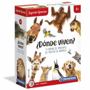 JUGANDO APRENDO ¿DÓNDE VIVEN? CLEMENTONI