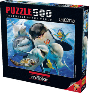 ROMPECABEZAS 500 PZAS OCEAN SELFIE ANATOLIAN