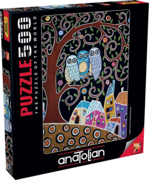 ROMPECABEZAS 500 PZAS THREE OWLS ANATOLIAN