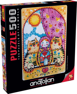 ROMPECABEZAS 500 PZAS MATRYOSHKA ANATOLIAN