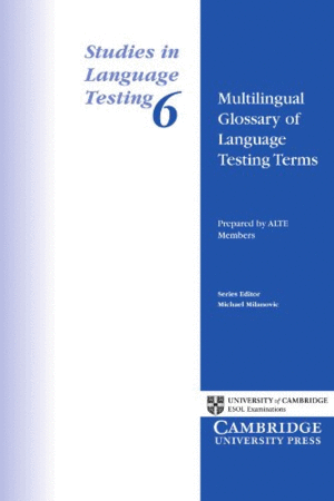 MULTILINGUAL GLOSSARY OF LANGUAGE TESTING TERMS