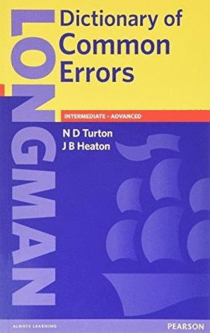 LONGMAN DICTIONARY OF COMMON ERRORS