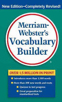 MERRIAM-WEBSTER'S VOCABULARY BUILDER