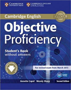 OBJETIVE PROFICIENCY STUDENT'S BOOK WITHOUT ANSWERS