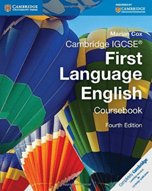 CAMBRIDGE IGCSE FIRST LANGUAGE ENGLISH COURSEBOOK WITH FREE DIGITAL CONTENT