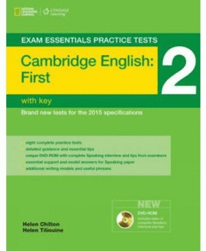 EXAM ESSENTIALS PRACTICE TESTS: CAMBRIDGE ENGLISH FIRST 2 WITH KEY AND DVD-ROM