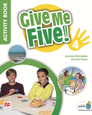GIVE ME FIVE! LEVEL 4 ACTIVITY BOOK WITH DAB