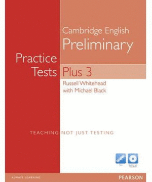 PRACTICE TESTS PLUS PET 3 WITHOUT KEY WITH MULTI-ROM AND AUDIO CD PACK