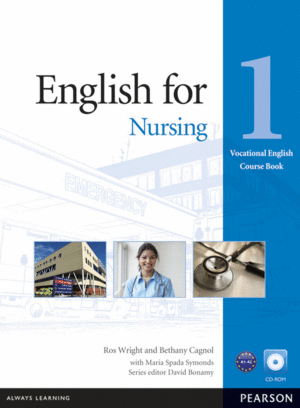 ENGLISH FOR NURSING LEVEL 1 COURSEBOOK AND CD-ROM PACK