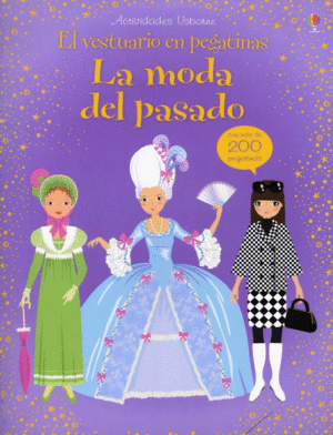 LA MODA DEL PASADO.  EL VESTUARIO EN PEGATINAS