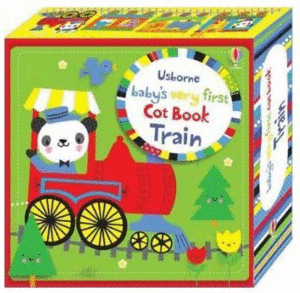 BABY´S VERY FIRST COT BOOK TRAIN