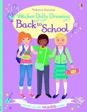STICKER DOLLY DRESSING BACK TO SCHOOL