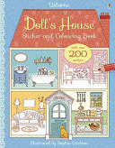 DOLL'S HOUSE STICKER AND COLOURING BOOK