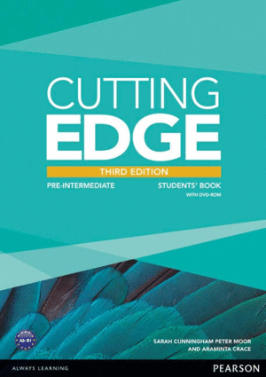CUTTING EDGE 3RD EDITION PRE-INTERMEDIATE STUDENTS' BOOK AND DVD PACK