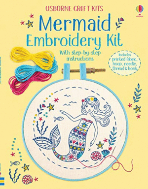 EMBROIDERY KIT MERMAID