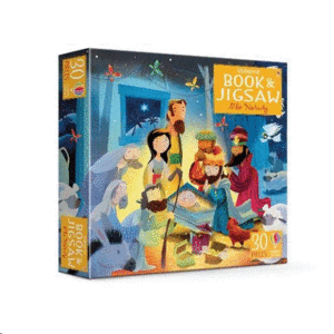 ROMPECABEZAS USBORNE BOOK AND JIGSAW THE NATIVITY