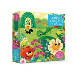 ROMPECABEZAS USBORNE BOOK AND JIGSAWS THE GARDEN