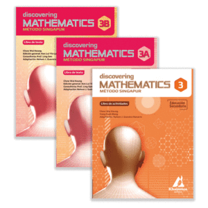 PACK DISCOVERING MATHEMATICS 3 METODO SINGAPUR KHALAMOS