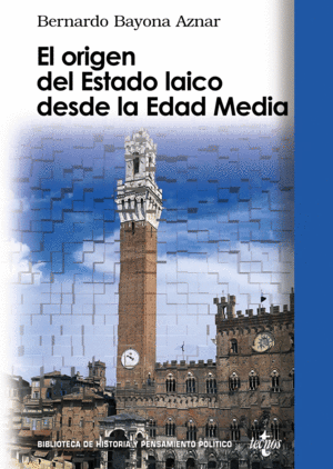 EL ORIGEN DEL ESTADO LAICO DESDE LA EDAD MEDIA