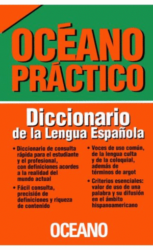 OCÉANO PRÁCTICO: DICCIONARIO DE LA LENGUA ESPAÑOLA