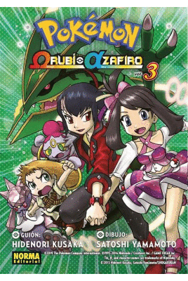 POKEMON 03. RUBI OMEGA ZAFIRO ALFA