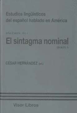 ESTUDIOS LINGÜÍSTICOS DEL ESPAÑOL HABLADO EN AMÉRICA