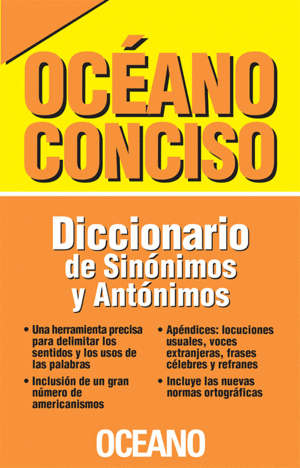 OCEANO CONCISO. DICC SIN Y ANTO. NUEVA EDI.ACT -RUSTICO