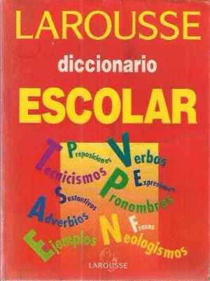 DICCIONARIO ESCOLAR