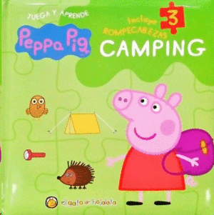 ROMPECABEZAS CAMPING. PEPPA PIG